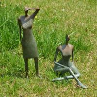 Buy cheap Realistic Bronze Monumental Statues Outdoor Bronze Contemporary Sculpture product