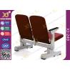 Buy cheap Stain Proof Stadium Theater Seating , Velvet Fabric Upholstered Sports Stadium Seats from wholesalers