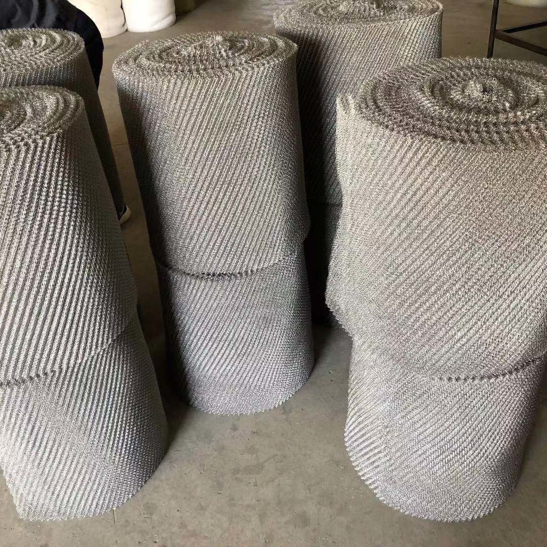 316 Knitted Stainless Steel Wire Mesh 2.5mm Thickness 500mm Width For Filtering