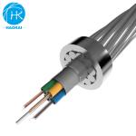 96 Fibers Stranded Over Head Cable OPGW Optical Ground Wire For Outdoor
