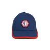 Buy cheap Casual Adjustable Cotton Male Blue 5 Panel Baseball Cap from wholesalers