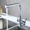 Buy cheap Dual Handle Torneira Da Cozinha Brass Mixer Kitchen Faucet Llave Griferia Para Cocina For Kitchen from wholesalers