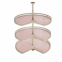 Buy cheap 3 Tier Closet Organizer Tray Accessories 360° Rotatable Custom product
