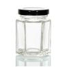Buy cheap Sundry Food Sugar Glass Storage Jars With Tin Lid 4 Oz Custom Logo from wholesalers