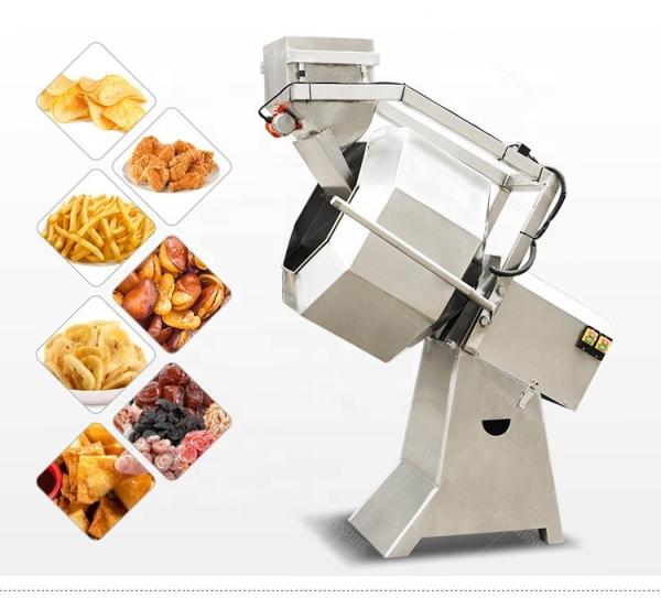 Restaurant Commercial Potato Chip Seasoning Machine Snacks Food Flavour Mixer