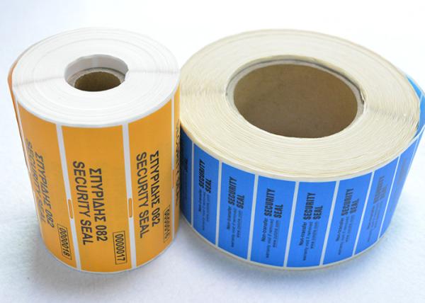 Buy cheap Tamper Evident Security OPEN VOID Security Labels With CMYK Printing from wholesalers