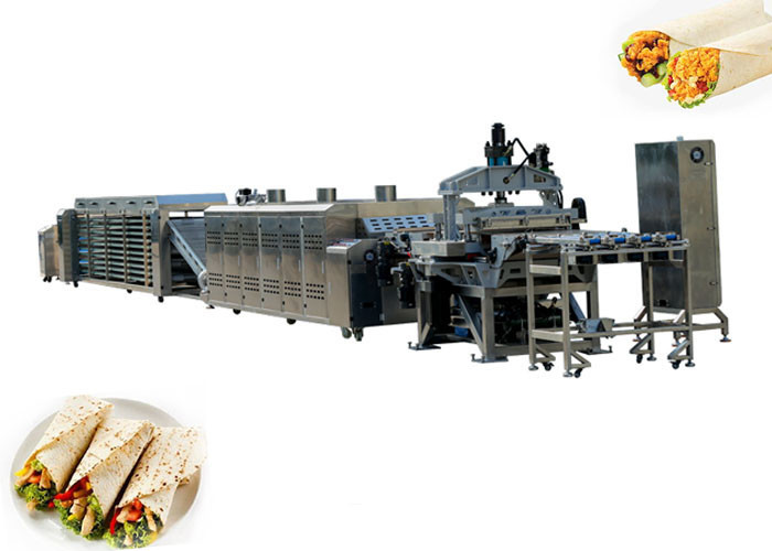 High Automation Shawarma Flour Tortilla Making Machine 4000-8000 Pcs/H