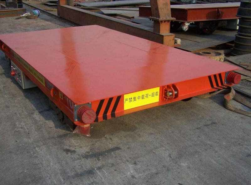 Railless 15ton Remote Control Electric Transfer Cart Heavy Loading Transportation
