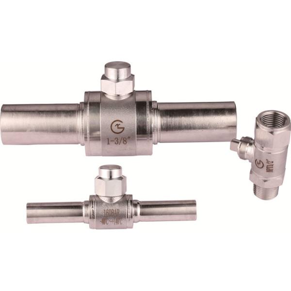 DN4～DN40 Co2 Ball Valve For -40C～ 140C Temperature Range In Industrial