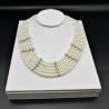 Buy cheap White Leather Necklace Bust Display Stand Eco Friendly Delicated Arts For Ladies from wholesalers