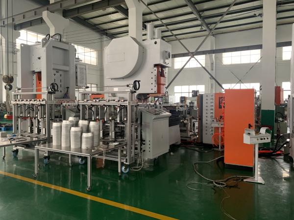Buy cheap Efficient LK-T63 Siemens Motor Aluminum Foil Plate Making Machine For Food Packing from wholesalers