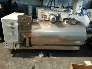 Wholesale 1000L horizontal milk cooling tank from china suppliers