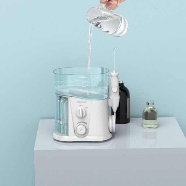 Buy cheap 1000ml Electric Jet Countertop Water Flosser 10+ Working Mode from wholesalers
