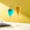 Buy cheap Wedding Engagement 258ml Etched Champagne Glasses 9 Ounce Mouth Blown Lead Free from wholesalers