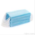 3 Ply Non Woven Disposable Earloop Face Mask CE FDA Approved