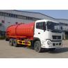 Buy cheap 5mm Carbon Steel Manual Gearbox 4cbm Sewer Suction Truck from wholesalers