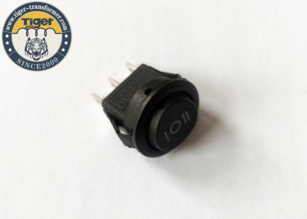Buy cheap 3 Way 16mm 3a Circle Rocker Switch Plastic Material For Military / Aerospace from wholesalers