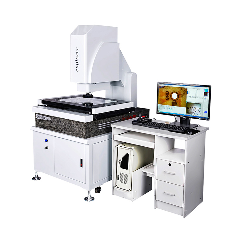 220V CNC Optical Profile Projector , 2.5um Optical Vision Measuring Machine