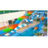 Buy cheap Amusement Park Fiberglass Open Water Slide Tube from wholesalers