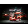 Buy cheap Custom Red Color Fiberglass Fish Statues Normal Painting Surface Design from wholesalers