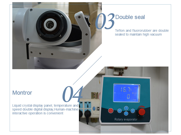 lanphan Vacuum Distillation Lab Rotary Evaporator