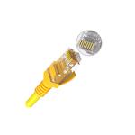 Speed Pure Copper Cat6a STP Patch Cord 25AWG Diameter 3mm UL Certified Cable