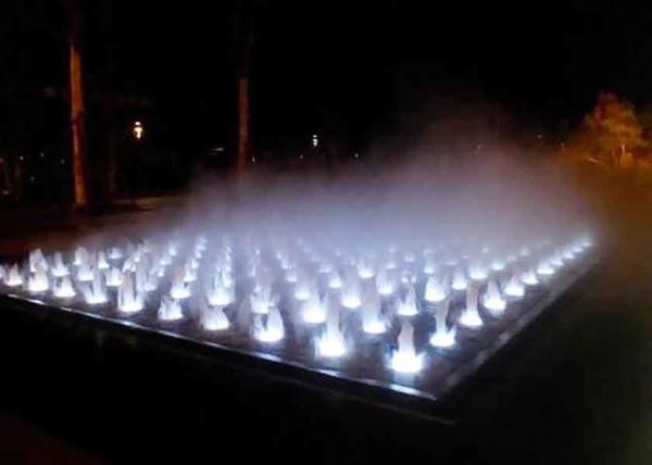 Buy cheap Garden Decoration Misting Lighted Fountain , Indoor Stage Fog Mist Fountain from wholesalers