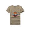 Buy cheap Cotton Polyester Fit V Neck T Shirts / Blank Knitted Cuffed Sleeve T Shirt from wholesalers