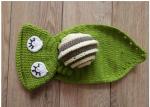 blue snail cartoon baby hat cap beanie set costume Photography Prop Animal set