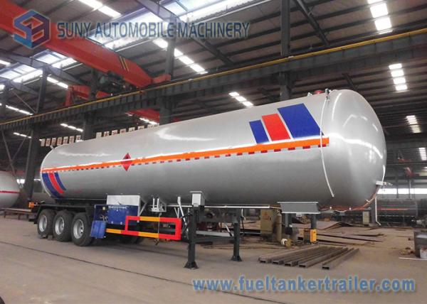 Buy cheap 55 Cubic Meters LPG Tank Truck Medium Pressure Tank Semi Trailer from wholesalers