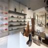 Buy cheap Brand Store Wall Hanging Shoe Rack , White Paint Durable Retail Shoe Displays from wholesalers