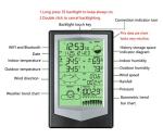 Wind Speed And Direction Weather Station For Outdoor Temperature Accuracy ±1.0°C