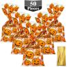 Buy cheap Germ Proof Colorful Cello Treat Bags Recyclable With Twist Ties from wholesalers
