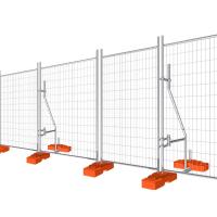 Buy cheap Used construction fencing for sale Net Iron Fence Panels galvanized product