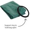 Buy cheap 272L PP new material durable leaf collection garden waste bag,Garden Waste Bags Lawn Leaf Bag 32 gallons, bagplastics, p from wholesalers
