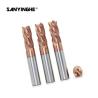 Buy cheap HRC58 Tungsten Carbide Roughing End Mills 4mm 5mm Milling Cutter For Metal from wholesalers