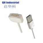 4Pin South Africa Outlet Connector Magnetic Pogo Pin Usb Connector Magnetic