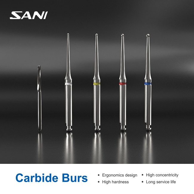 Stainless Steel Dental Tungsten Carbide Burs Set