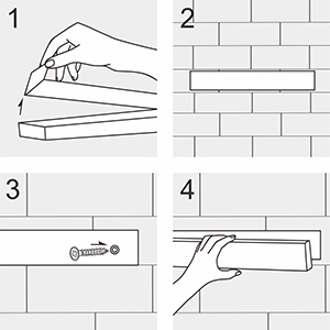 16 Inch Stainless Steel Magnetic Knife Bar for Kitchen Tool Knife Suspension Organizer