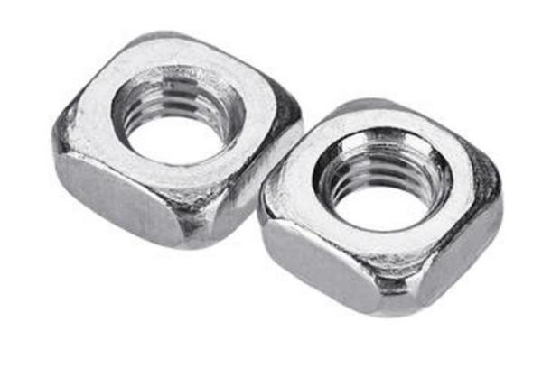 Square Nut Stainless Steel A286 A2 A4 SS304 SS316 SUS304 SUS316 Plain Polished