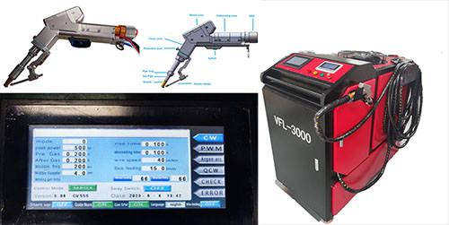 Buy cheap 3000W Portable Fiber Laser Welding Head Water Cooling For Industrial from wholesalers