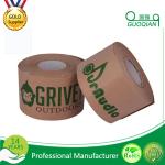 Industrial Reinforced Fiber Gummd Kraft Paper Tape With Logo Printed 2 Inch x 60