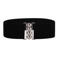 Buy cheap Four Ring White Dress Belt Womens 60cm Invisible Buckleless Belt product