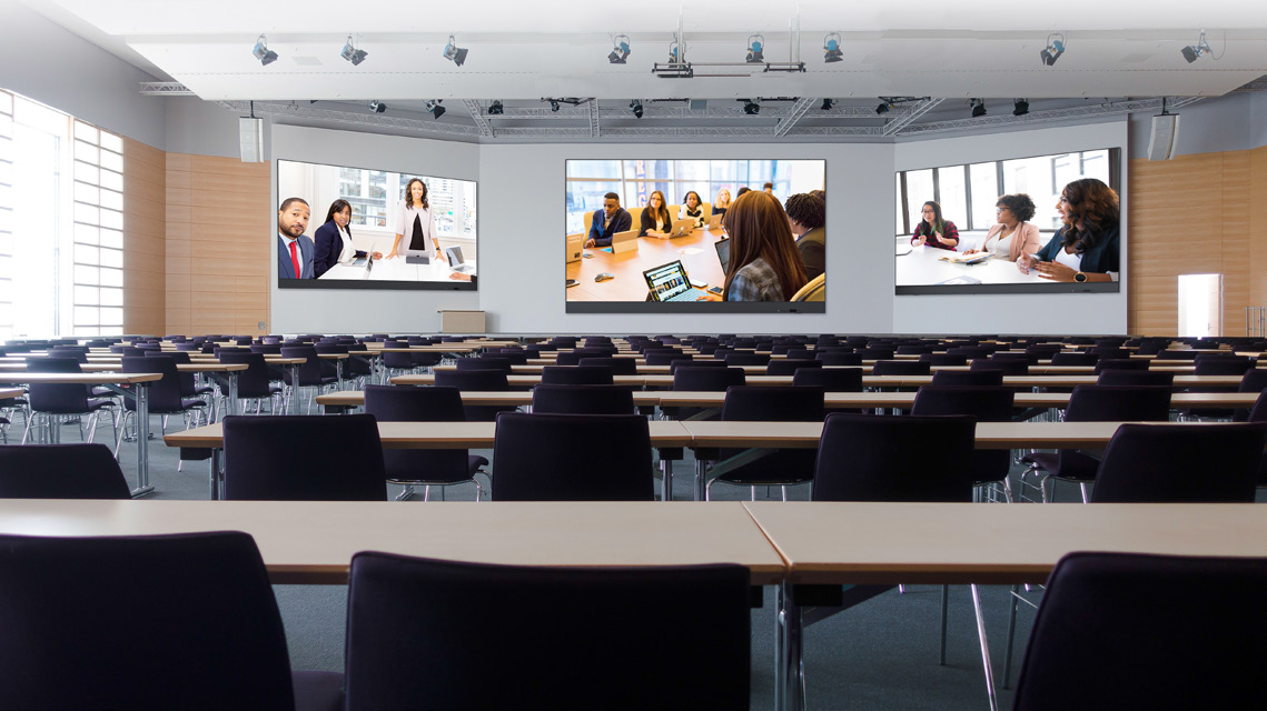 Movable 1.875mm 2.5mm Smart LED TV Display Conference Room Led Display