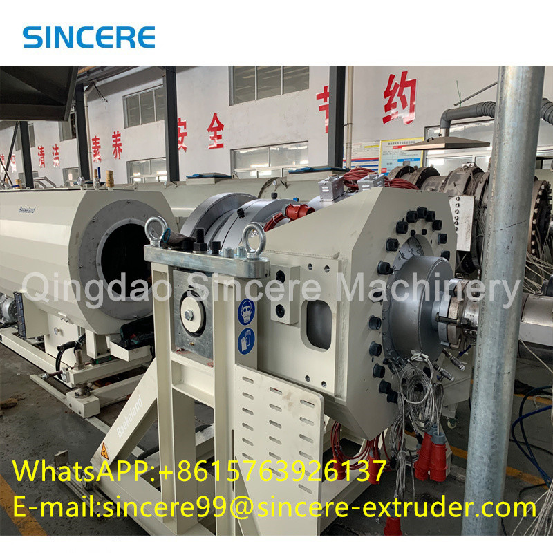 Plastic PE HDPE Single Layer Or Multi Layer Pipe Extrusion Line
