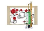 Cmyk Or Cmykw Uv Wall Printer Indoor Outdoor Speed Adjustable