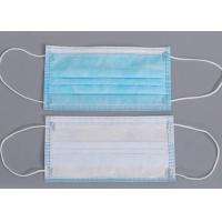 Buy cheap 3 Ply Oem Dust Respirator Disposable Sheet Earloop Mask product