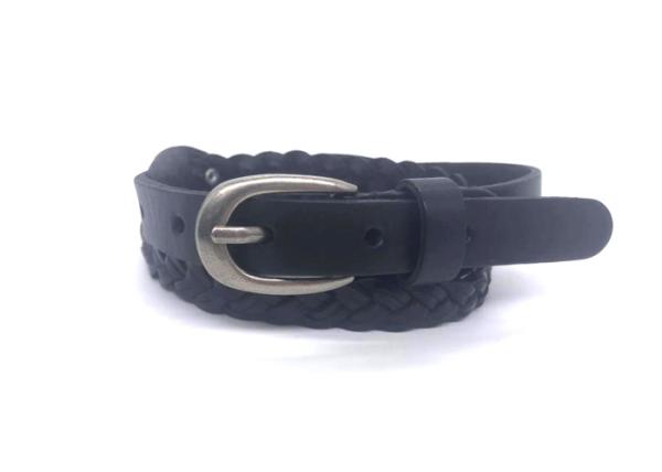 Buy cheap Women's Leather Skinny Waist Belts Full Grain Vintage Hand Braided Jeans / Dress from wholesalers