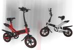 Portable Collapsible Electric Bike , Folding Electric Bicycle With Disc Break