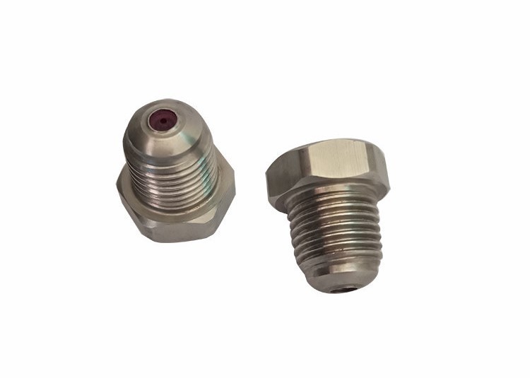 High Pressure Gem Water Needle Nozzle For Cutting Edge Liquid Column Flow Ceramic